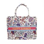 Geanta de plaja pentru dama, PAMI, GD-0223-337-1, 42x32 cm, multicolor fotografia produsului