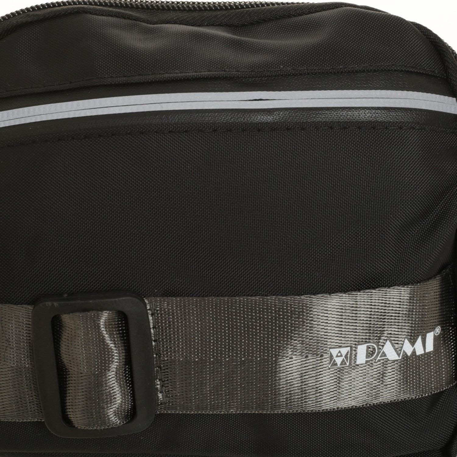 Borseta sport pentru barbati PAMI, GB-0223-007-3, 35x14x11 cm, Gri fotografia produsului View 5 L