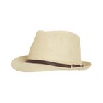 Palarie din paie pentru barbati, PAMI, PB-0223-197-2, 60 cm, Bej fotografia produsului View 2 S