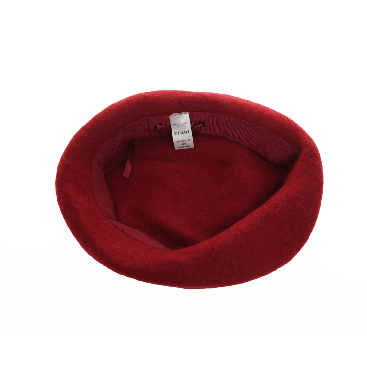 Basca pentru dama, PAMI, BD-0523-186-3, One size, Grena fotografia produsului View 4 L
