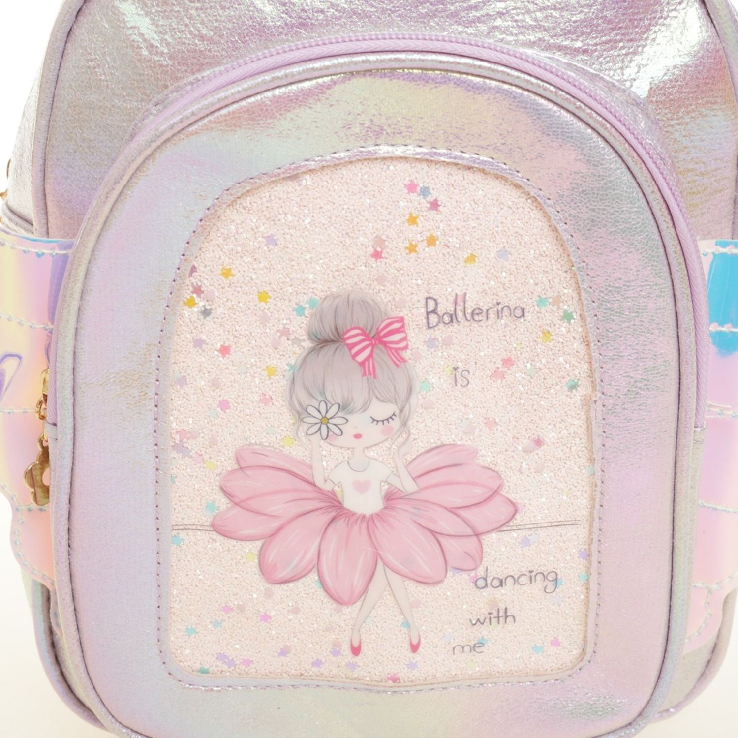 Rucsac pentru fetite, PAMI, RF-0523-579-225x20x13 cm,Lila fotografia produsului View 3 L