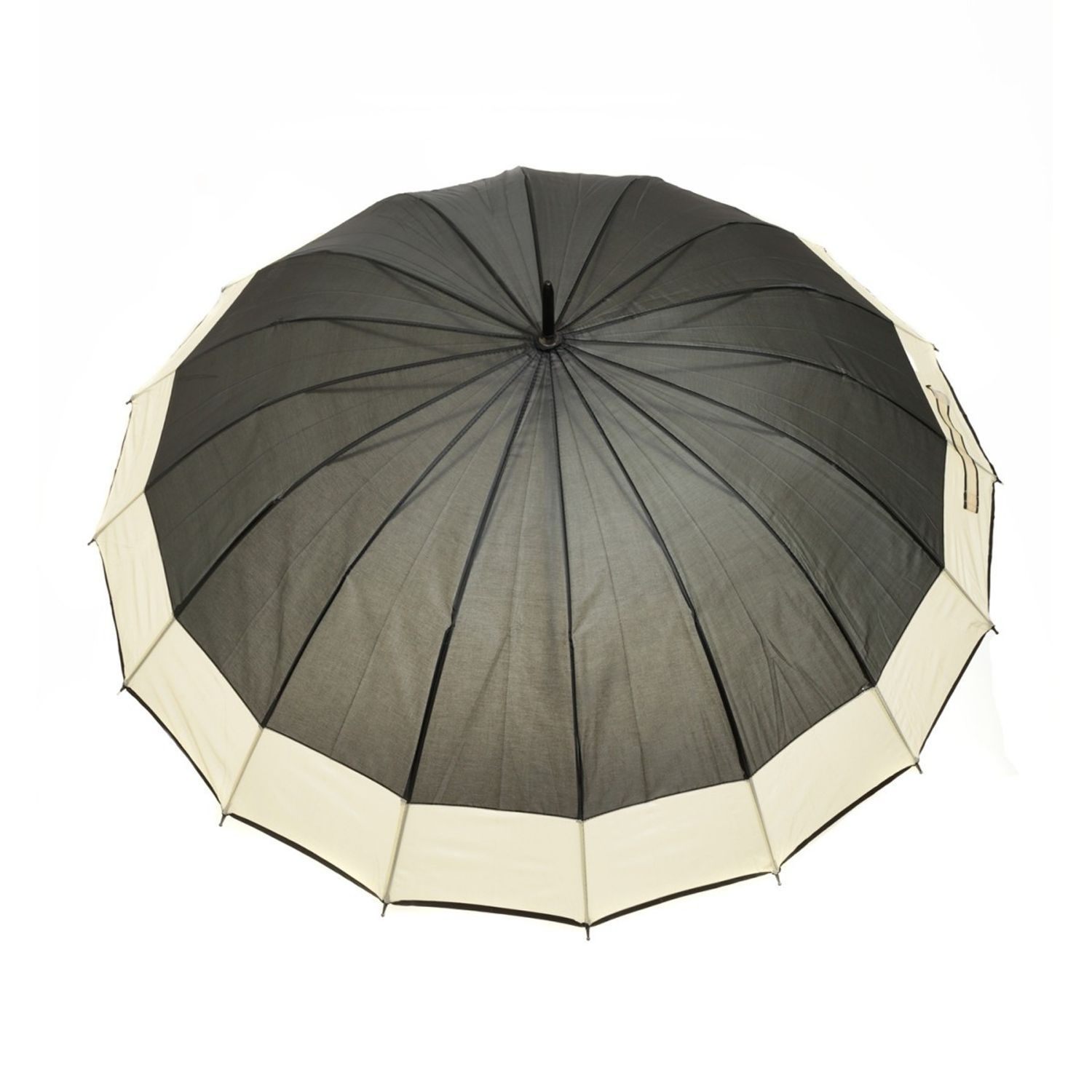 Umbrela lunga automata, PAMI, UA-0523-571-1, 92 cm-16 spite,Negru fotografia produsului View 2 L