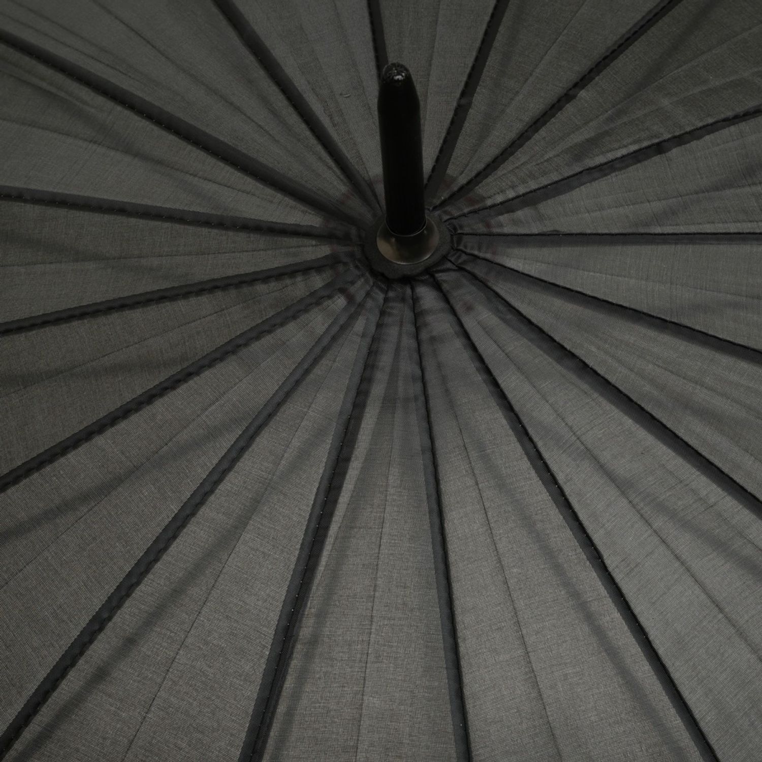 Umbrela lunga automata, PAMI, UA-0523-571-1, 92 cm-16 spite,Negru fotografia produsului View 5 L