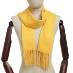 Fular pentru barbati,PAMI, EB-0922-117-7, Galben fotografia produsului