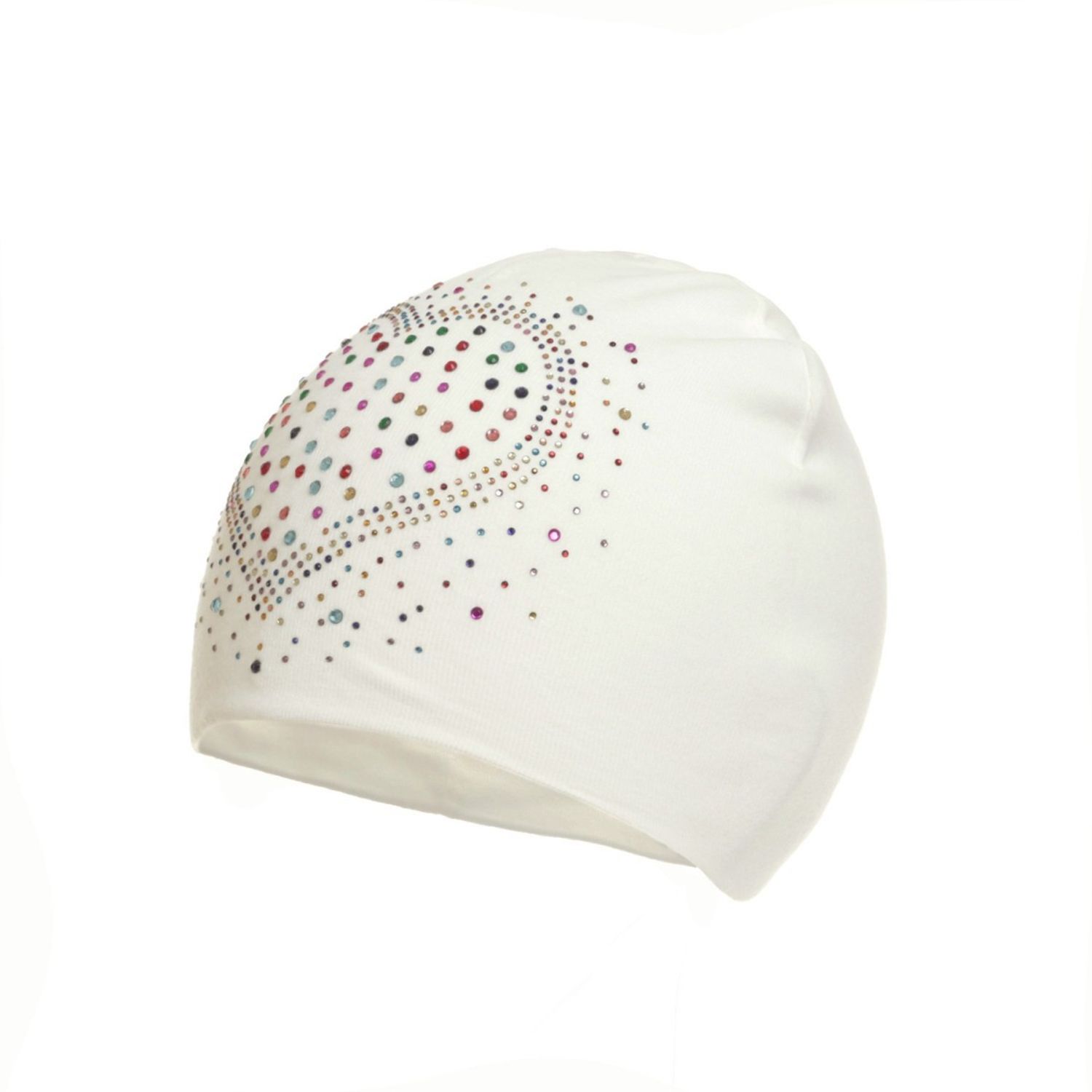Fes pentru fetite,PAMI,CF0523-266-6,48 cm,Alb fotografia produsului