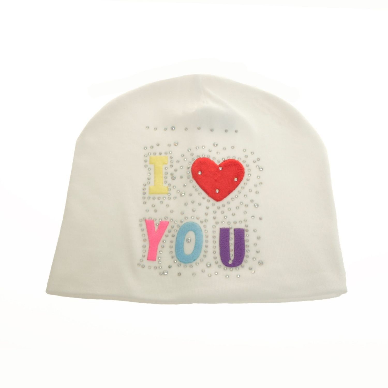 Fes pentru fetite,PAMI,CF0523-280-1,48 cm,Alb fotografia produsului View 3 L