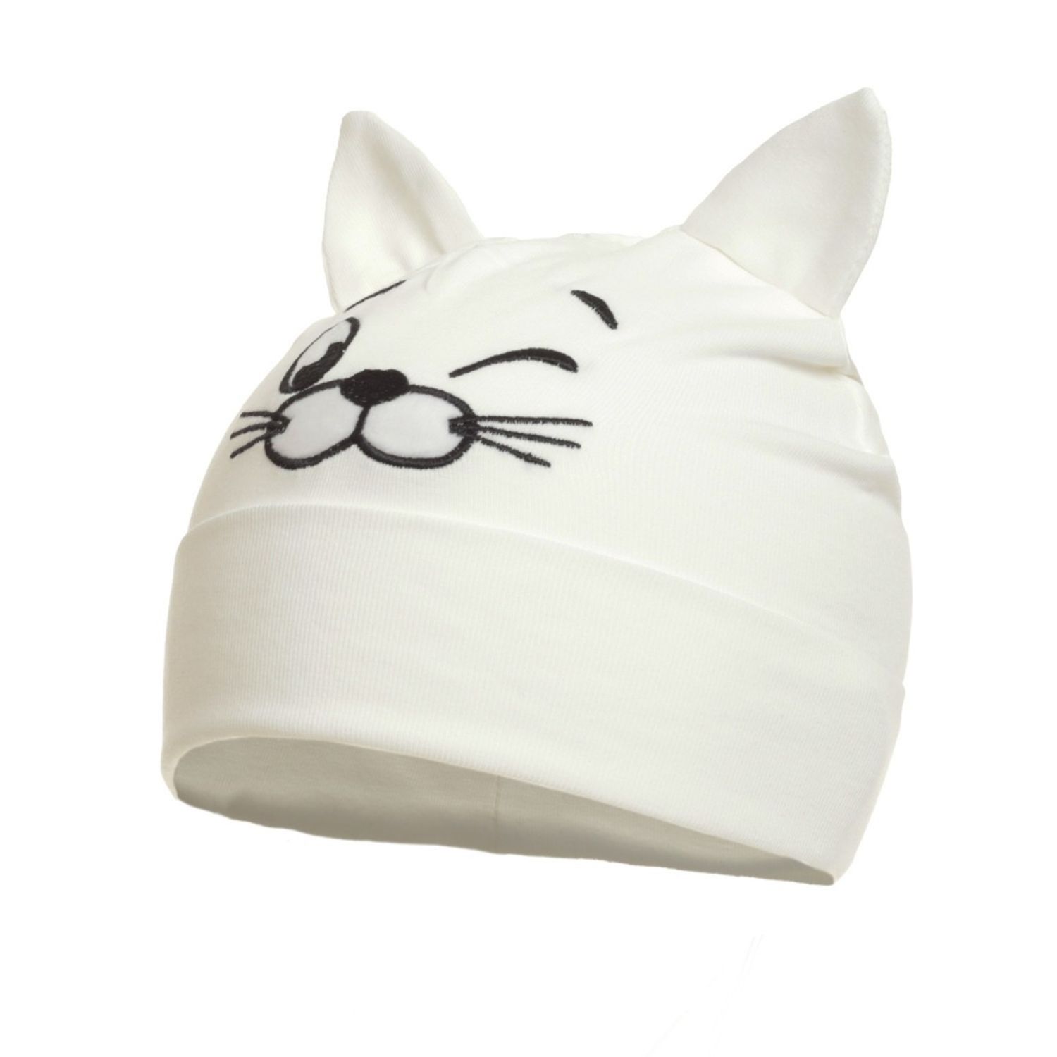 Fes pentru fetite,PAMI,CF0523-351-8,48 cm,Alb fotografia produsului