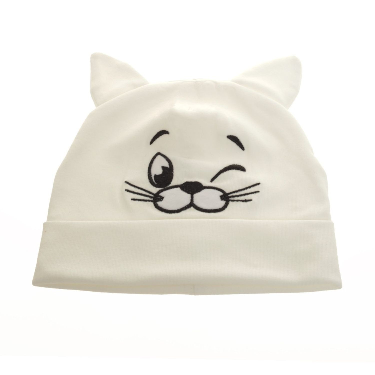 Fes pentru fetite,PAMI,CF0523-351-8,48 cm,Alb fotografia produsului View 4 L