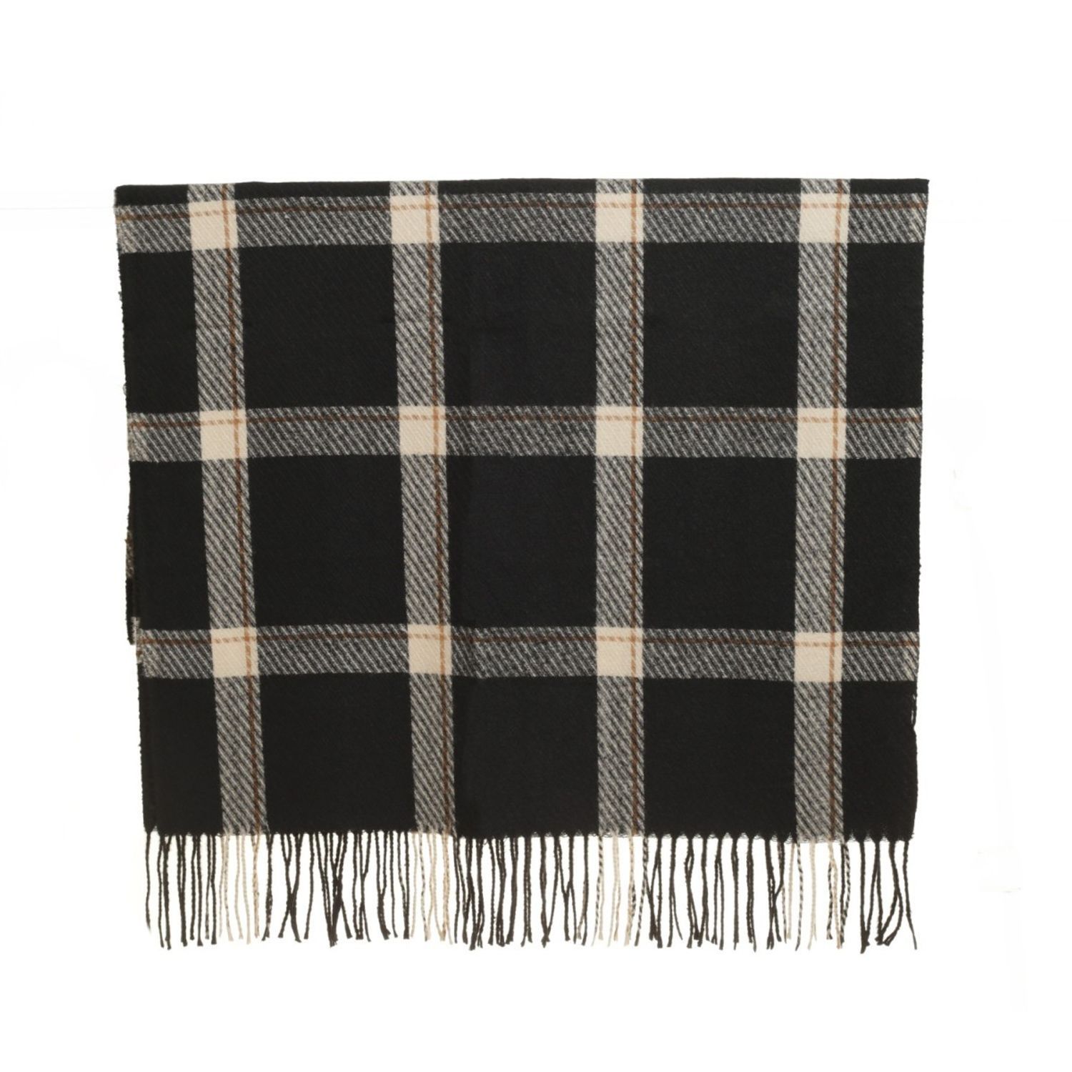 Fular pentru dama,PAMI, ED-0523-416-4, Negru fotografia produsului View 5 L