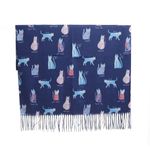 Fular pentru dama,PAMI, ED-0523-410-5, Albastru fotografia produsului View 3 S