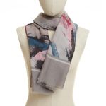 Esarfa pentru dama,PAMI, ED-0523-378-6, Gri, 180 X 90 cm fotografia produsului