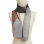 Esarfa pentru dama,PAMI, ED-0523-384-5, Maro, 180 X 90 cm fotografia produsului