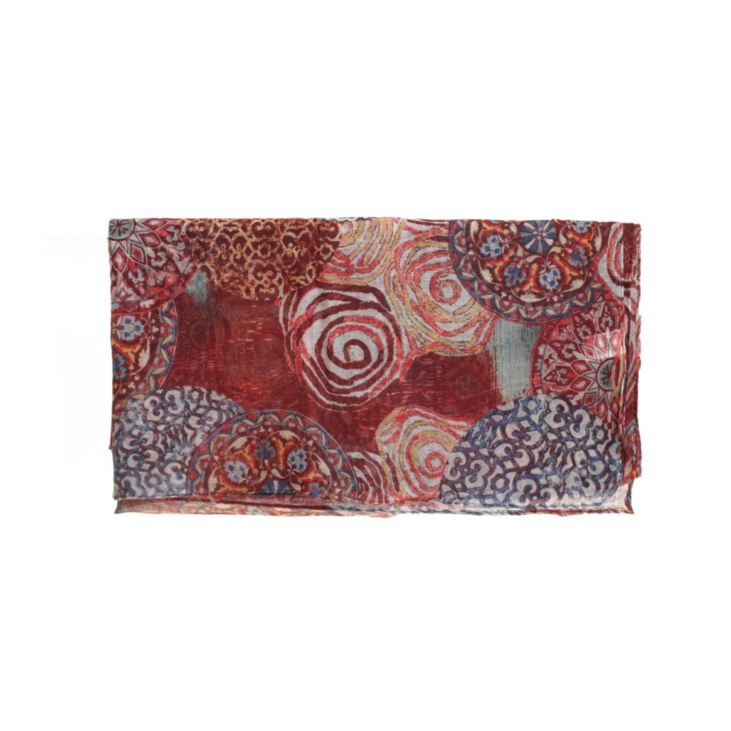 Esarfa pentru dama,PAMI, ED-0523-402-4, Rosu, 180 X 90 cm fotografia produsului View 3 L