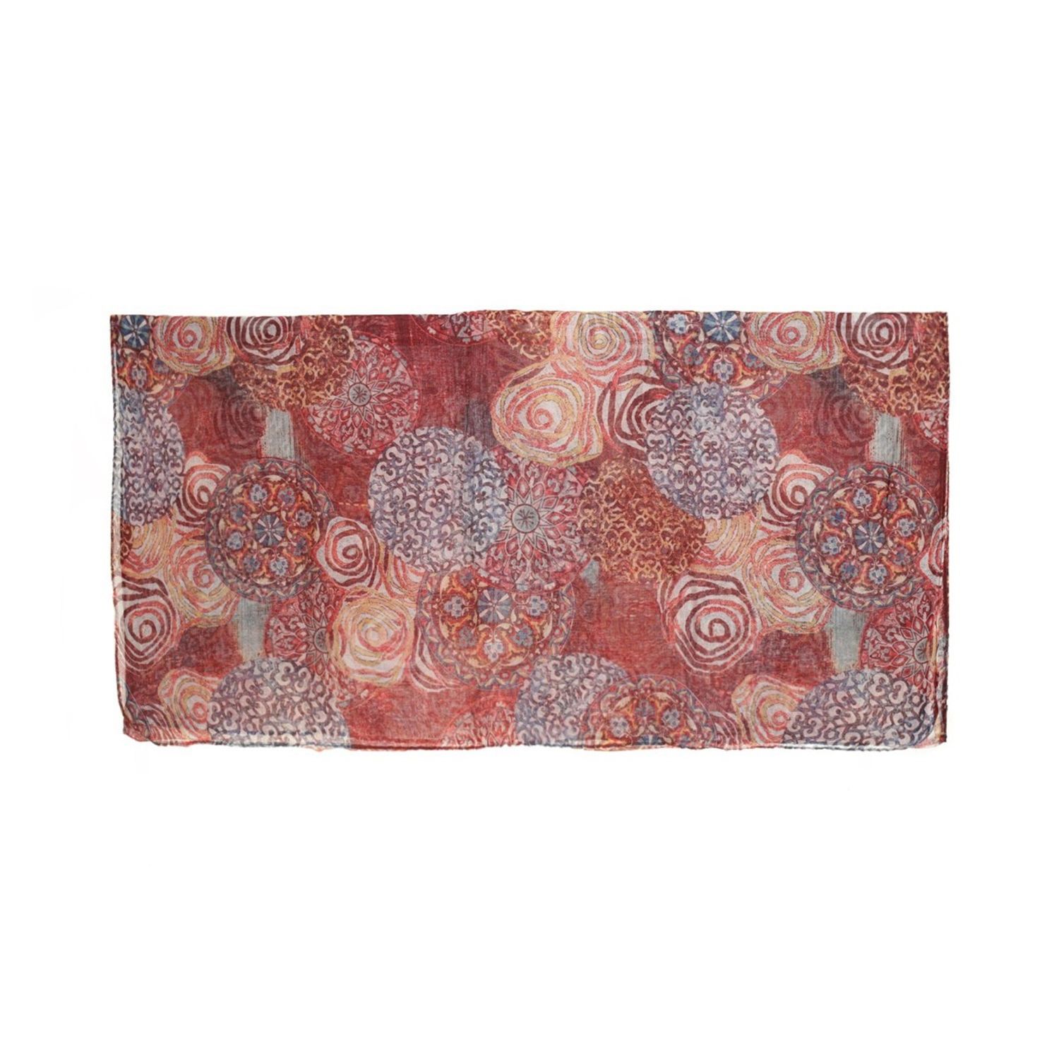 Esarfa pentru dama,PAMI, ED-0523-402-4, Rosu, 180 X 90 cm fotografia produsului View 4 L
