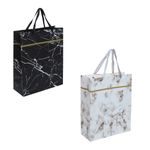 Set 2 pungi cadou PAMI, PC-621-97L, 30x40x12 cm, Multicolor fotografia produsului