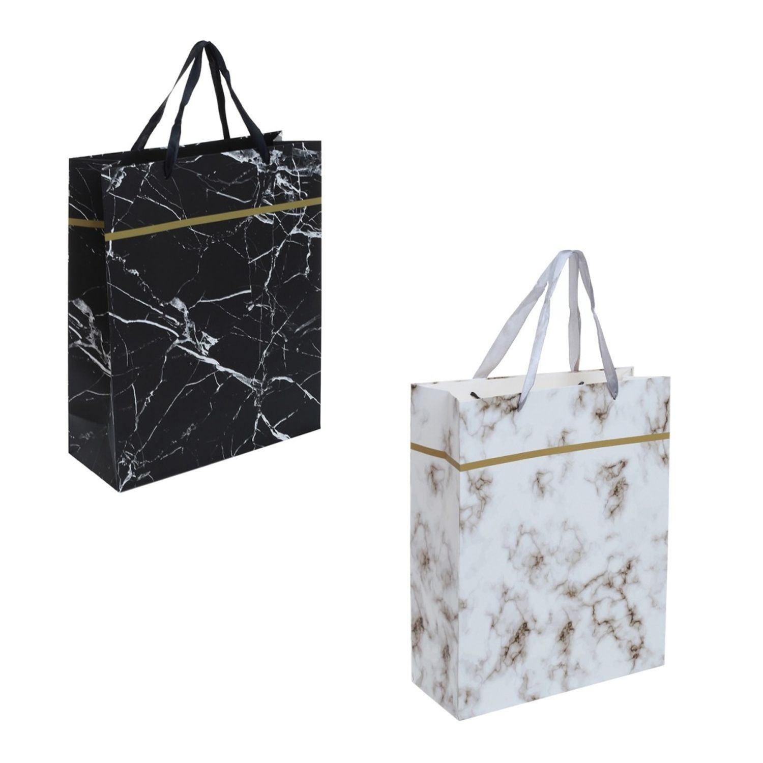 Set 2 pungi cadou PAMI, PC-621-97L, 30x40x12 cm, Multicolor fotografia produsului