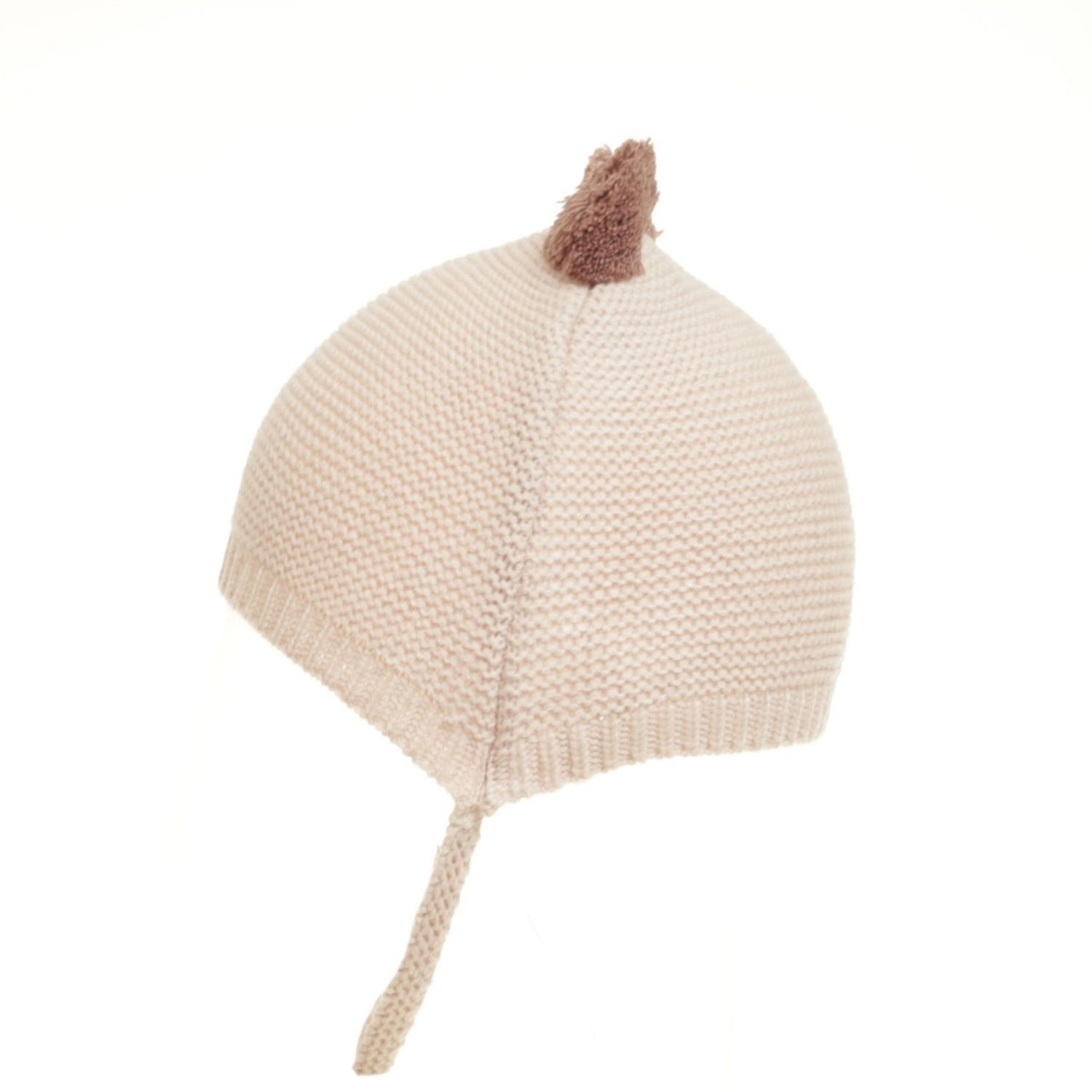 Caciula tricotata pentru copii,PAMI,BF-0523-245-5,48 cm,Crem fotografia produsului View 2 L