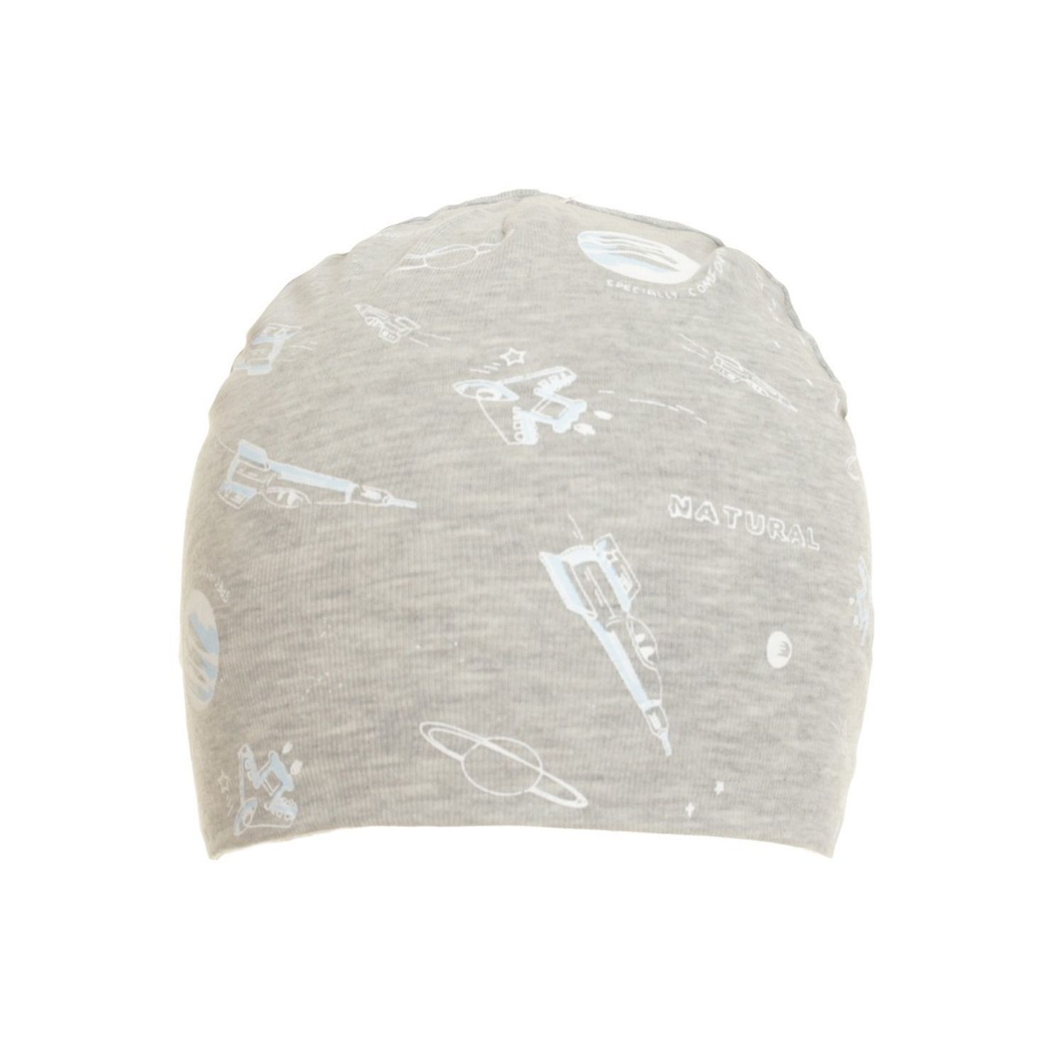 Caciula din bumbac pentru baieti,PAMI,CF-0523-367-4,48 cm,Gri fotografia produsului View 3 L