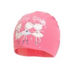 Caciula din bumbac pentru fetite,PAMI,CF-0523-348-5,48 cm,Corai fotografia produsului