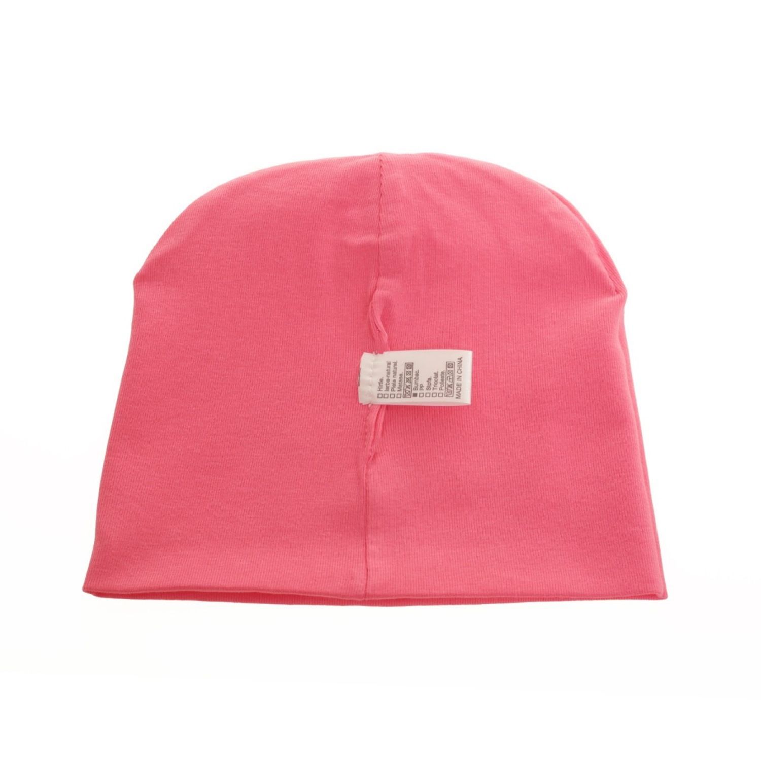 Caciula din bumbac pentru fetite,PAMI,CF-0523-348-5,48 cm,Corai fotografia produsului View 5 L