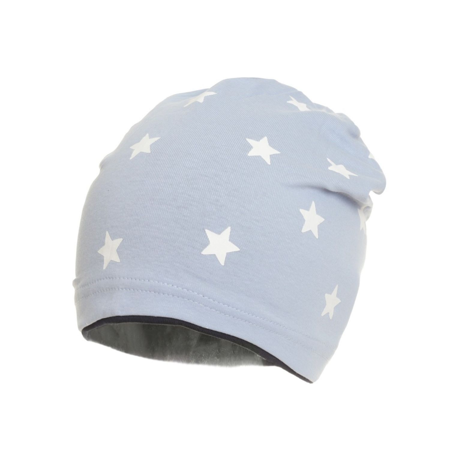 Caciula din bumbac pentru baieti,PAMI,CF0523-319-6,48 cm,Bleu fotografia produsului