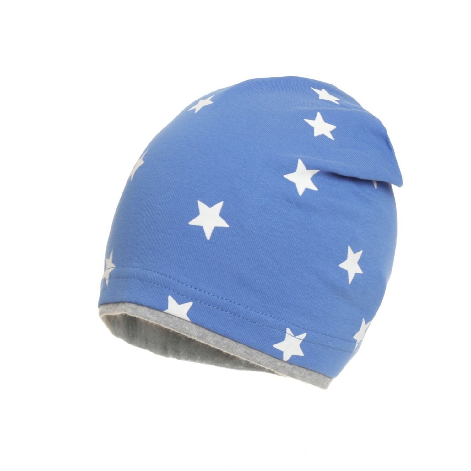 Caciula din bumbac pentru baieti,PAMI,CF0523-319-3,48 cm,Albastru fotografia produsului