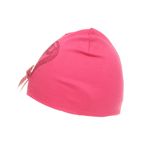 Caciula din bumbac pentru fetite,PAMI,CF0523-275-4,48 cm,Ciclam fotografia produsului View 2 S