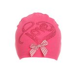 Caciula din bumbac pentru fetite,PAMI,CF0523-275-4,48 cm,Ciclam fotografia produsului View 3 S