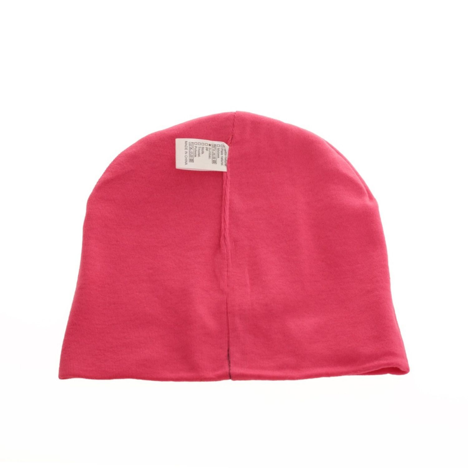 Caciula din bumbac pentru fetite,PAMI,CF0523-275-4,48 cm,Ciclam fotografia produsului View 4 L