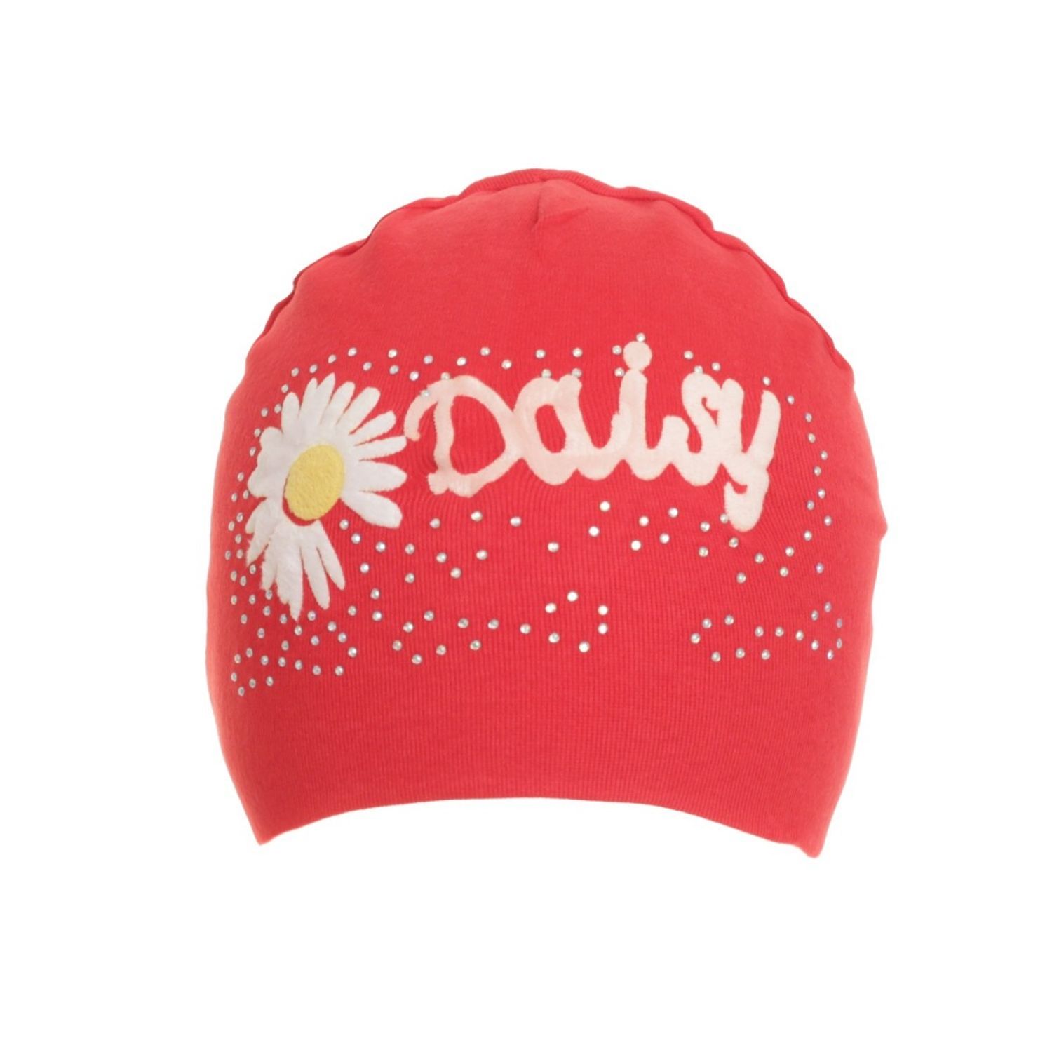 Caciula din bumbac pentru fetite,PAMI,CF0523-268-3,48 cm,Rosu fotografia produsului View 4 L