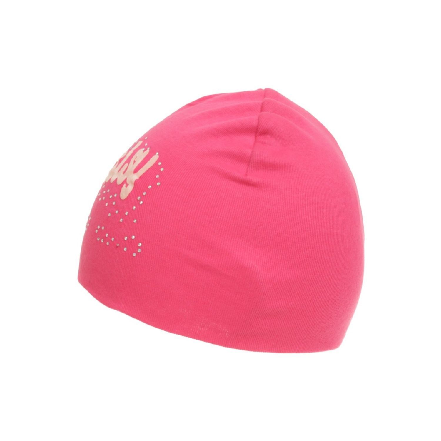 Caciula din bumbac pentru fetite,PAMI,CF0523-268-5,48 cm,Ciclam fotografia produsului View 2 L