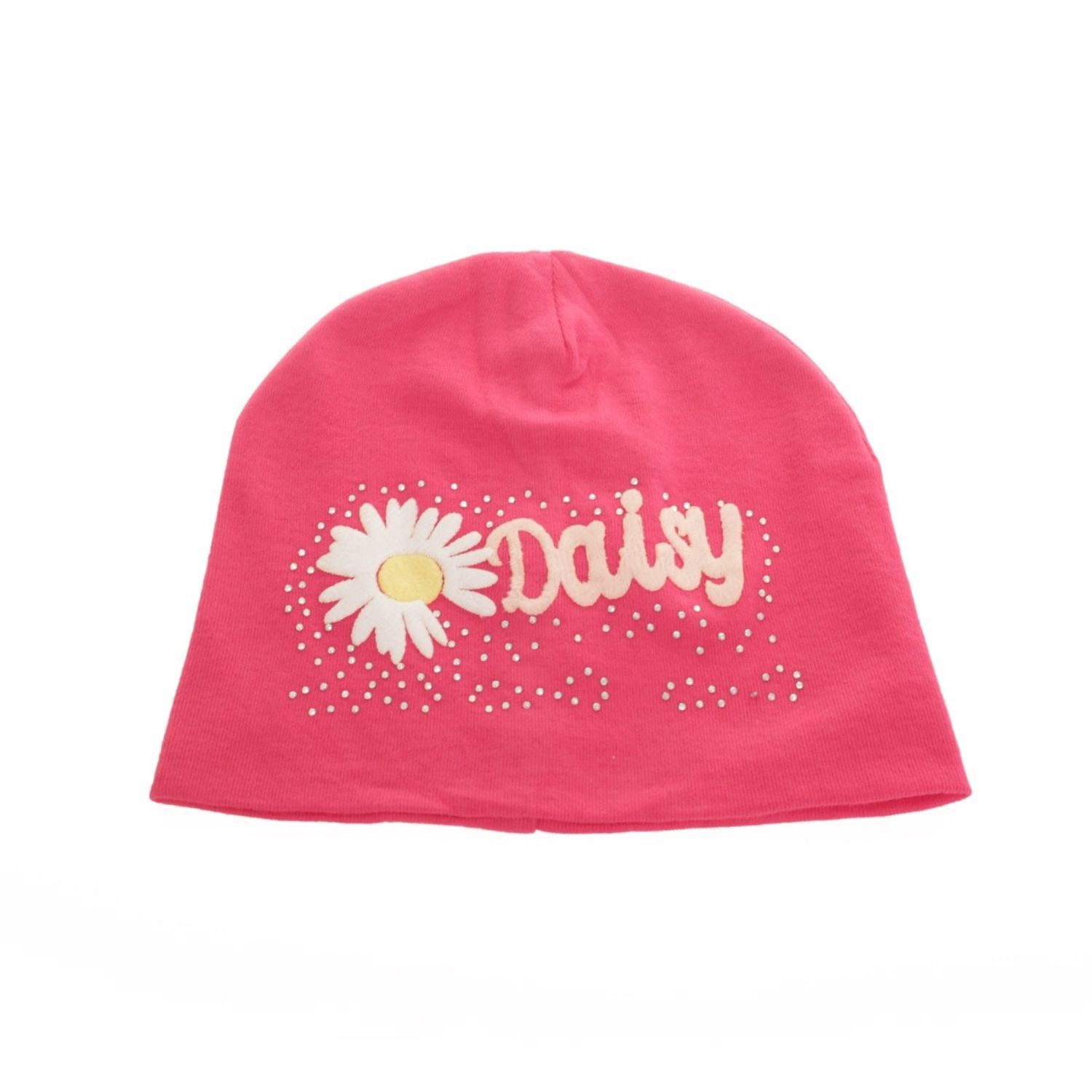 Caciula din bumbac pentru fetite,PAMI,CF0523-268-5,48 cm,Ciclam fotografia produsului View 5 L