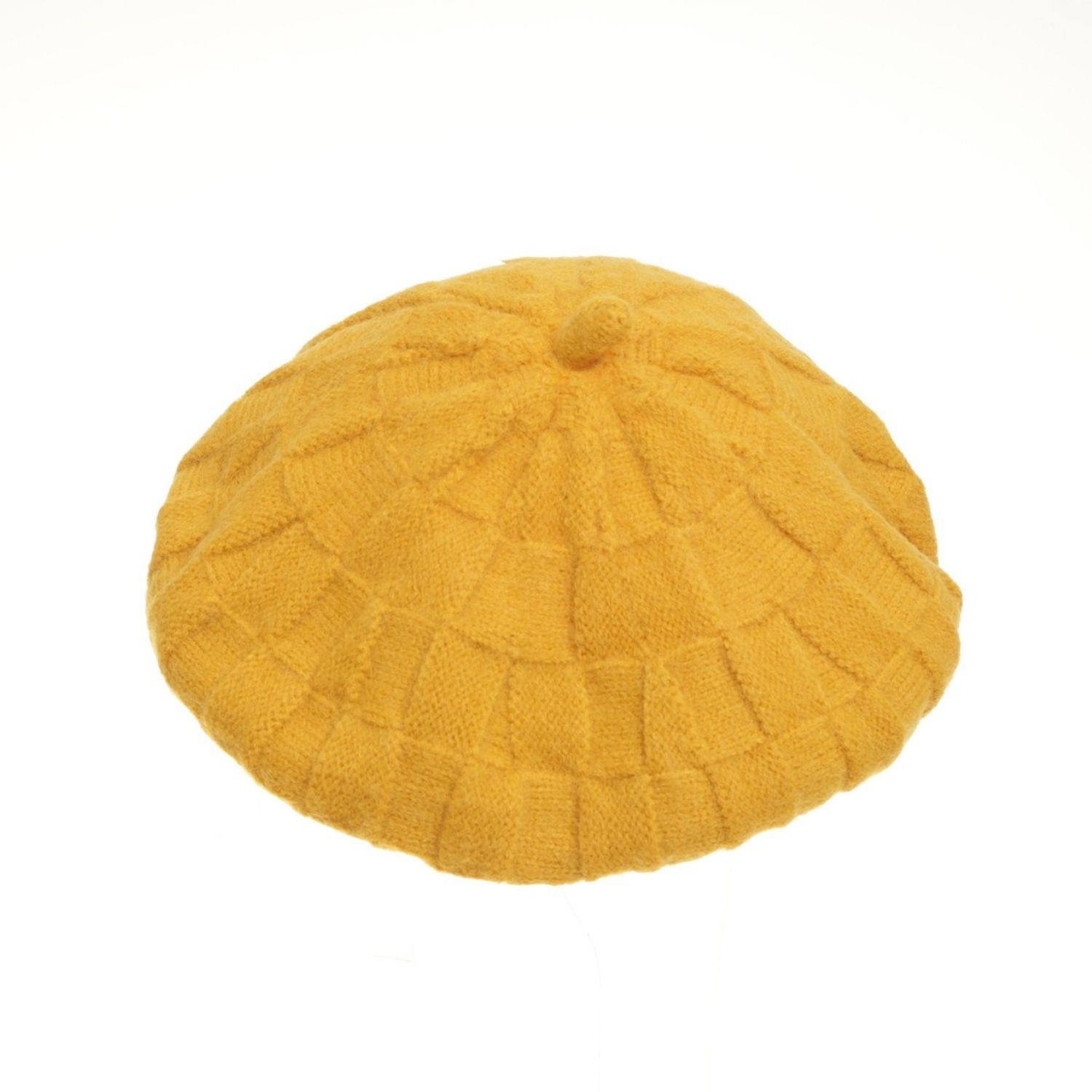 Basca pentru fata, PAMI, BD-0523-256-1, One size, Galben fotografia produsului View 2 L