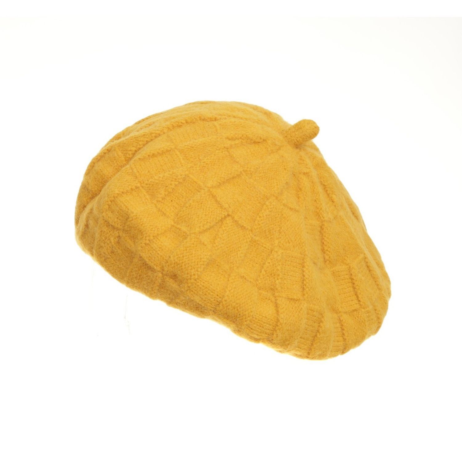 Basca pentru fata, PAMI, BD-0523-256-1, One size, Galben fotografia produsului