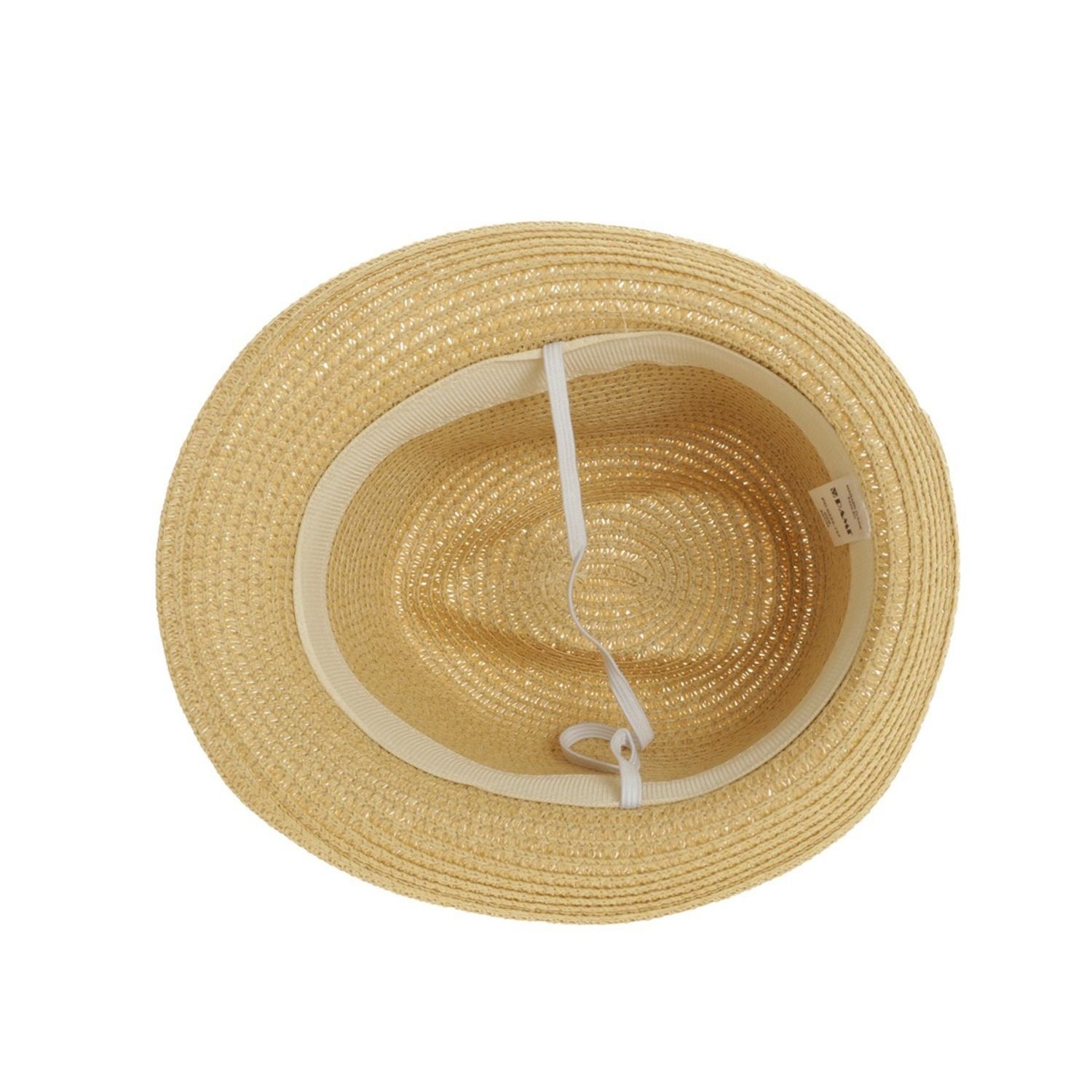Palarie de paie pentru copii, PAMI, PC-0223-137-2, 52 cm, Galben fotografia produsului View 3 L