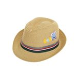 Palarie de paie pentru copii, PAMI, PC-0223-137-2, 52 cm, Galben fotografia produsului View 5 S