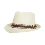 Palarie din paie pentru barbati, PAMI, PB-0223-148-3, 60 cm, Crem fotografia produsului View 2 S
