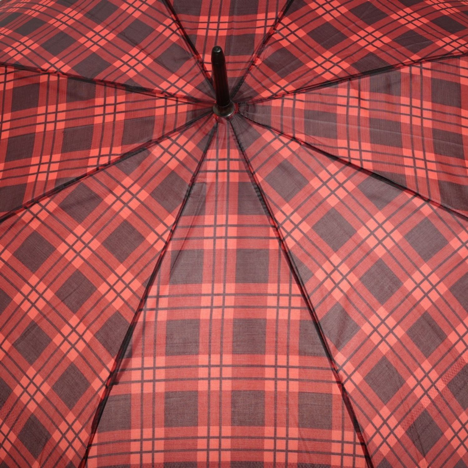 Umbrela lunga automata, PAMI, UA-0523-568-4, 94 cm-8 spite,Rosu fotografia produsului View 5 L