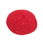 Basca pentru dama, PAMI, BD-0523-188-5, One size, Rosu fotografia produsului View 2 S