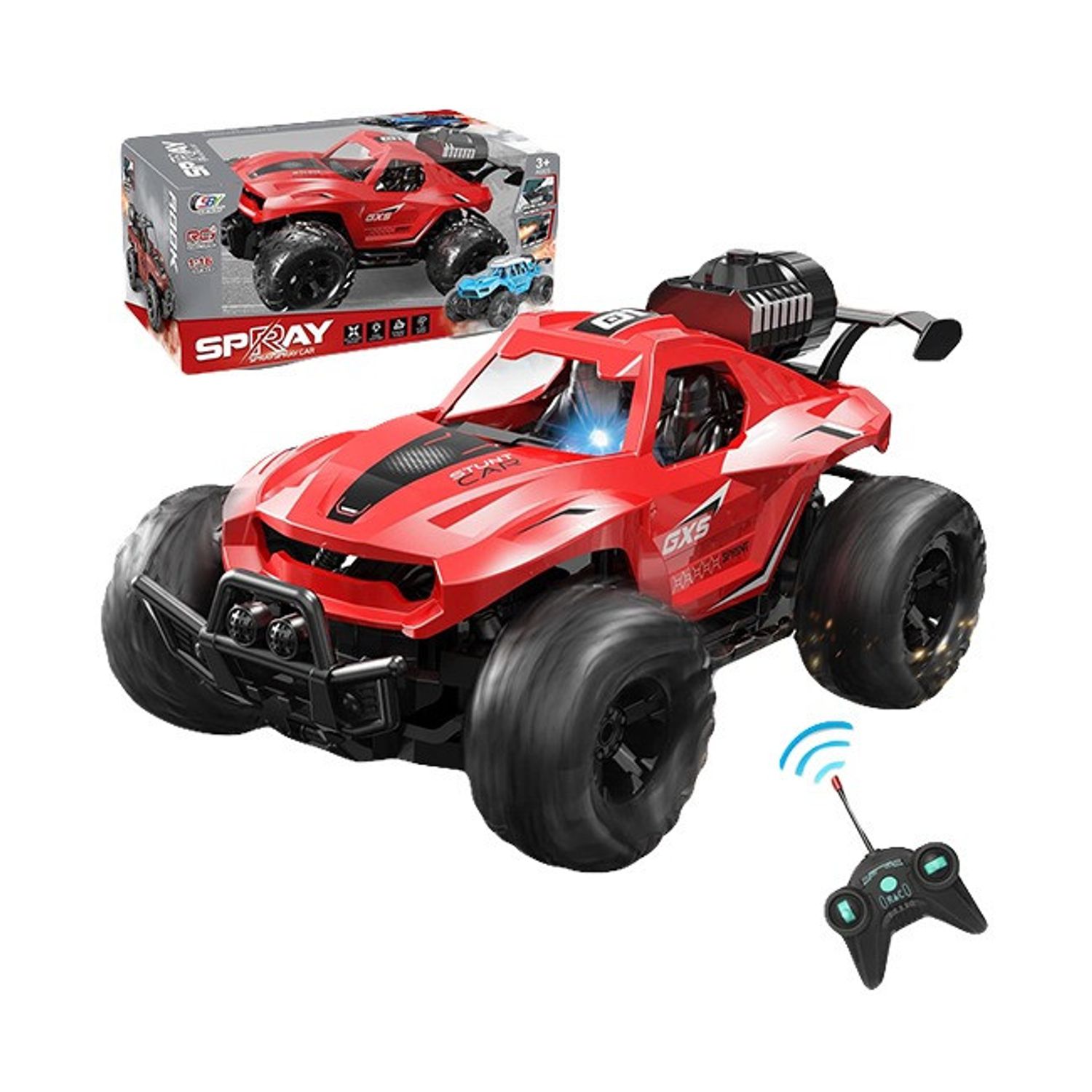 Masina RC SPRAY 1/16, Baterie de 500 mAh, cu Efecte de sunet simulate si lumini fotografia produsului