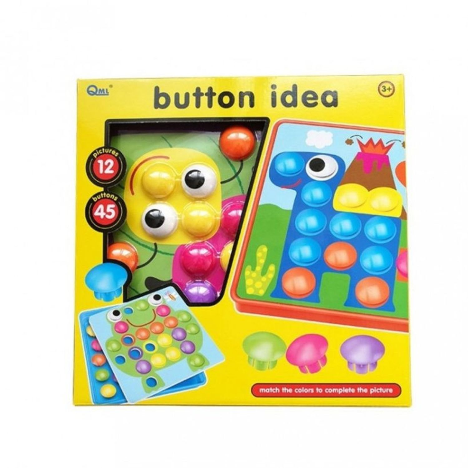 Joc Mozaic Creativ - Button Idea fotografia produsului