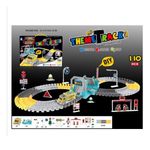 Set de joaca Pista cu tunel si camioneta, 110 piese fotografia produsului