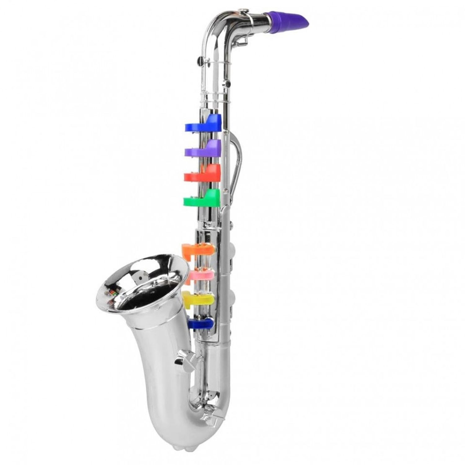 Jucarie Instrument de suflat: Saxofon cu 8 note muzicale fotografia produsului