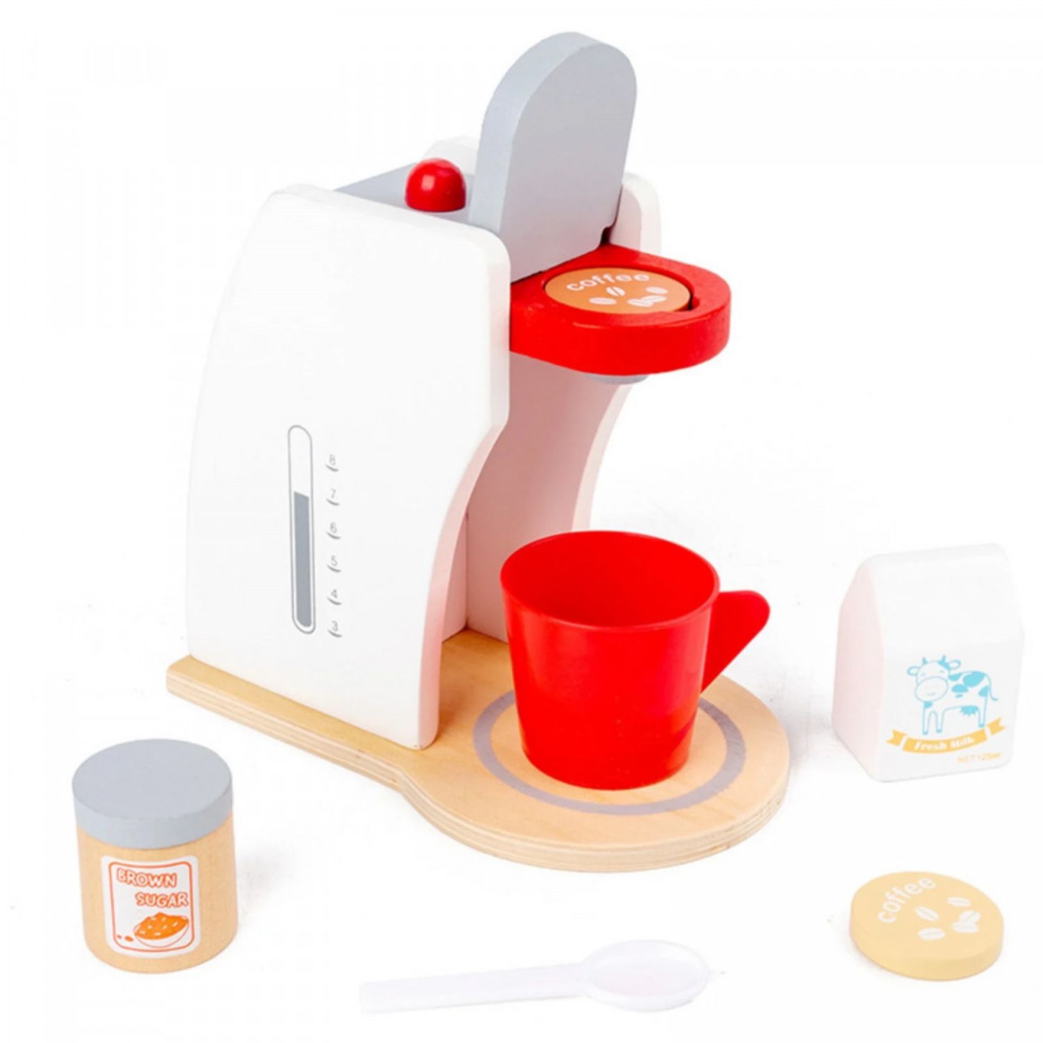 Espressor de cafea - Jucarie din lemn fotografia produsului