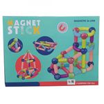 Set pentru construit Magnet Stick 46 piese fotografia produsului