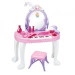 Masuta de toaleta cu pian si Oglinda de Jucarie pentru Fetite fotografia produsului