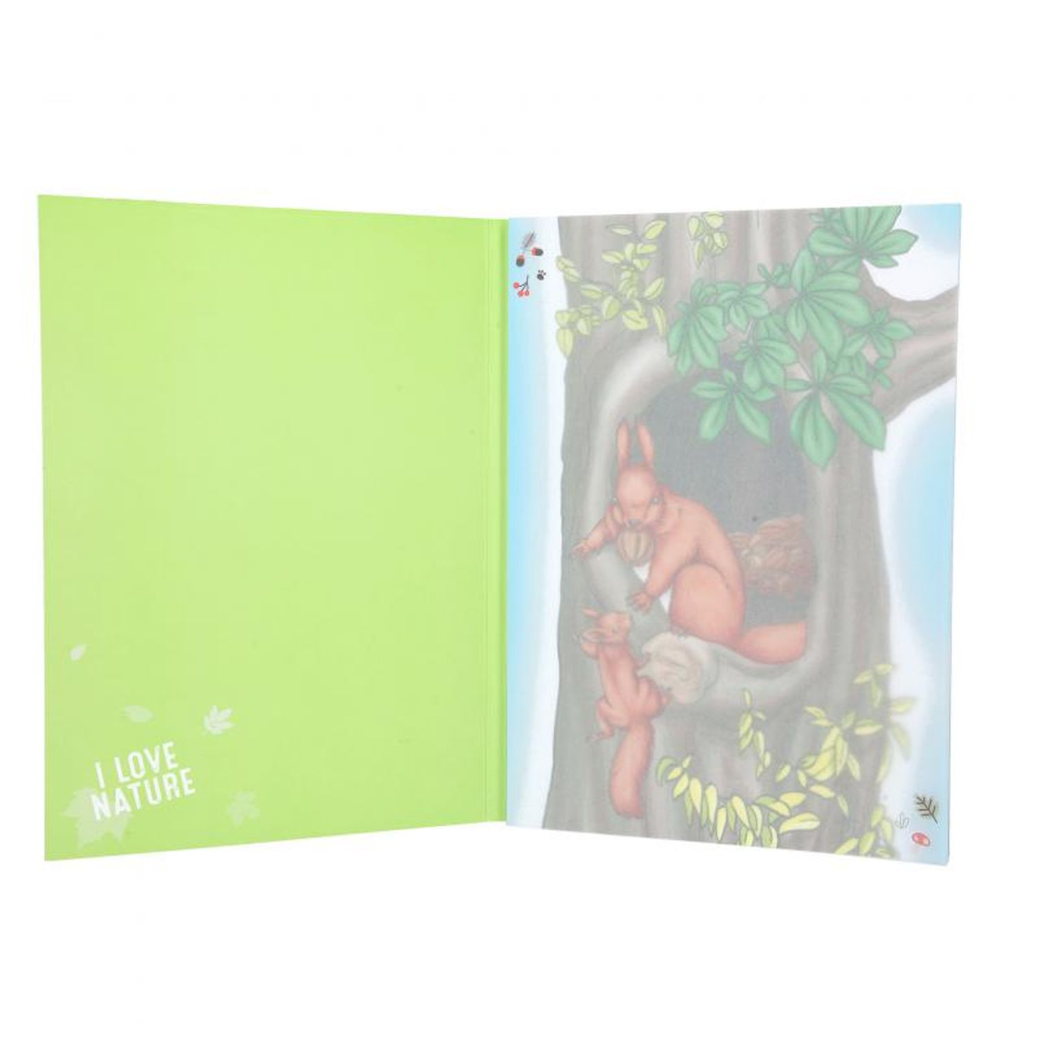 Carte colorat si copiat Wildlife fotografia produsului View 5 L