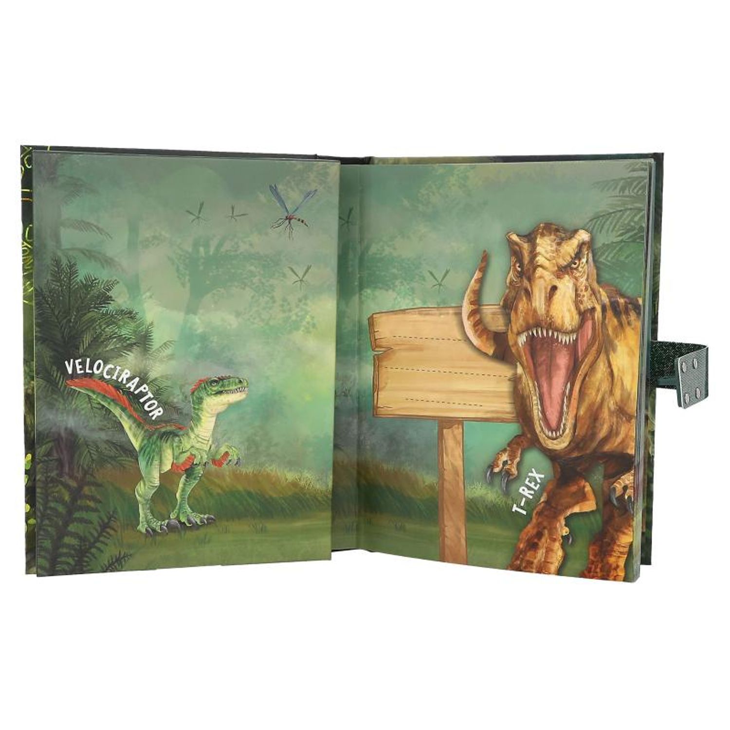 Jurnal cu Cod si Sunet Top Secret Dino World fotografia produsului View 3 L