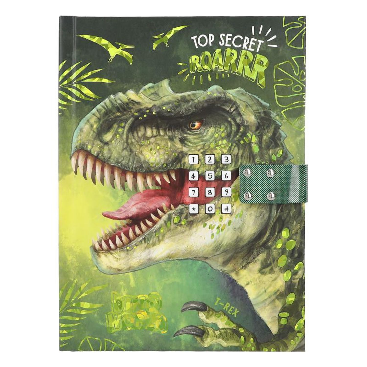 Jurnal cu Cod si Sunet Top Secret Dino World fotografia produsului
