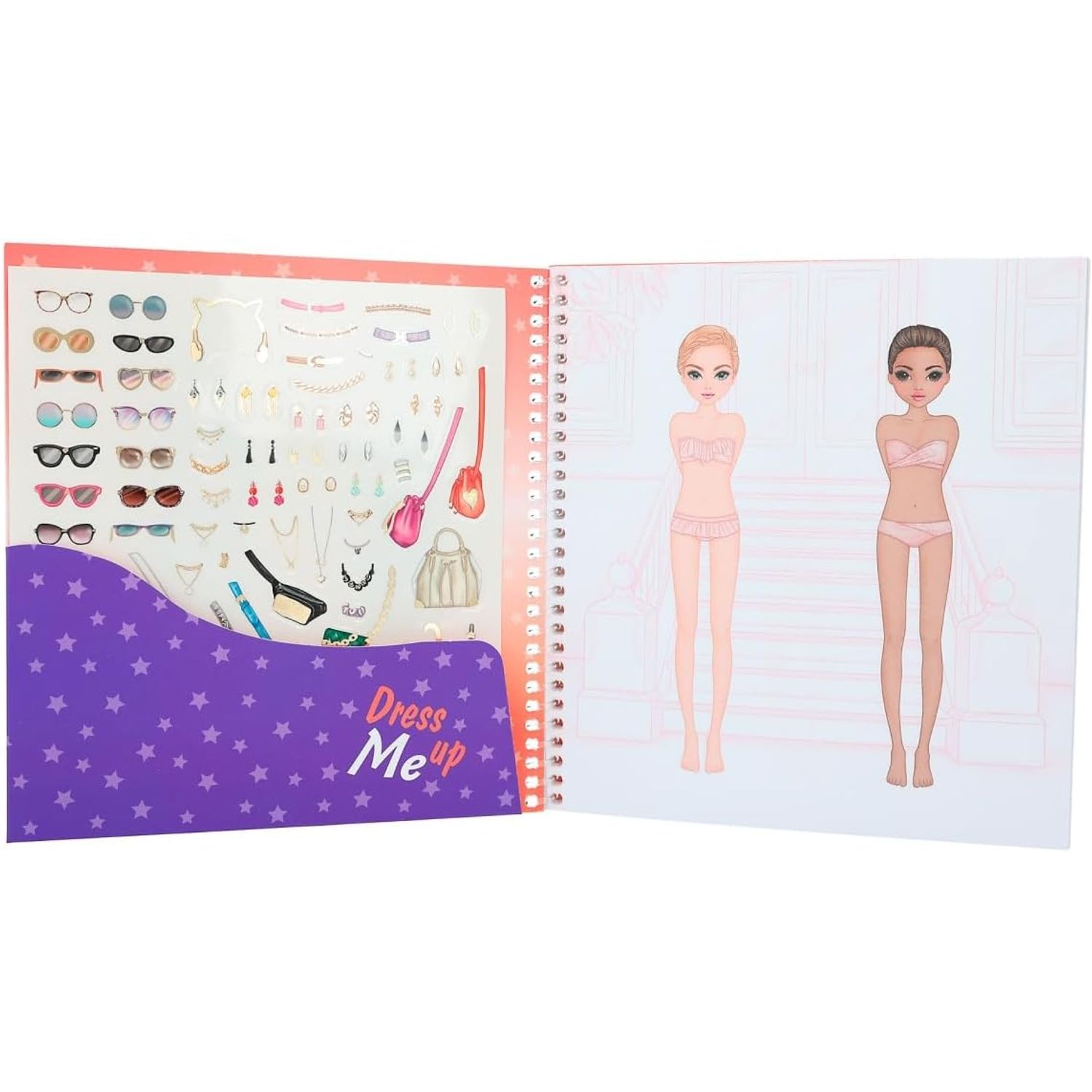 Carte stickere Dress Me Up TOPModel fotografia produsului View 2 L